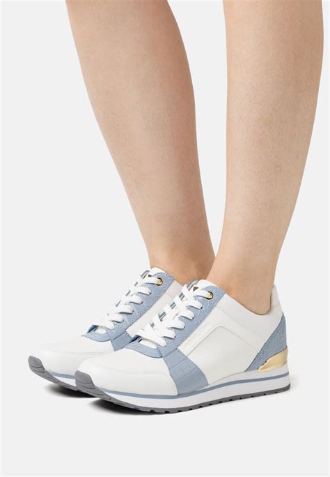 michael michael kors billie leather sneakers|Michael Kors women's trainers.